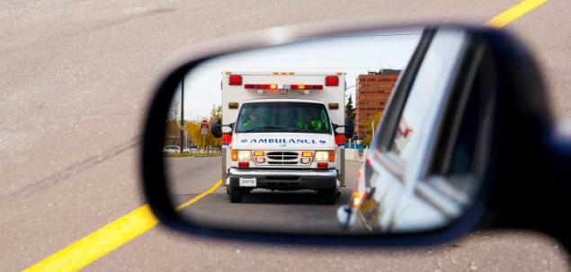 Image result for emergency vehicle in traffic