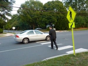 Image result for car stop for pedestrian