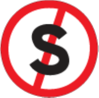 Regulatory sign: stopping prohibited (R217, TR217)
