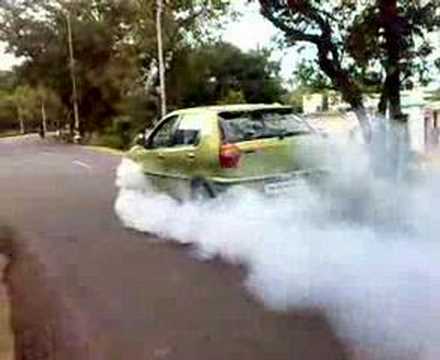 Image result for car burnou in road