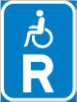 Vehicles transporting disabled persons