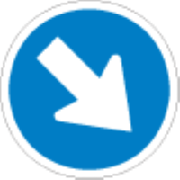 Keep right