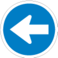 Only turn left ahead