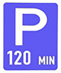 They may park here for a time not exceeding 2 hours