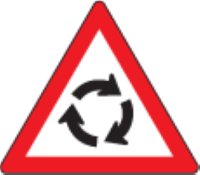 Decrease speed and give right of way to vehicles on you right