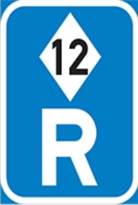 A portion of the road is reserved for use by high occupancy vehicles and they may use that part of the road if they wish.