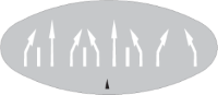 Giving warning that traffic lanes are reduced from the right, left or both sides