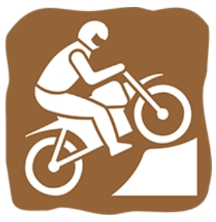 A bike trail.