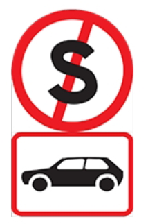 You should never stop unless to obey a traffic light or a traffic officer or to avoid a collision.