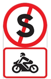 You should never stop unless to obey a traffic light or a traffic officer or to avoid a collision.