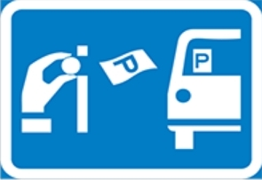 Pay and display area.