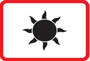 It informs you that the accompanying regulatory sign applies only during daytime.