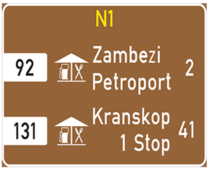 Rest and service sequence ahead