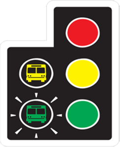 Buses may proceed.
